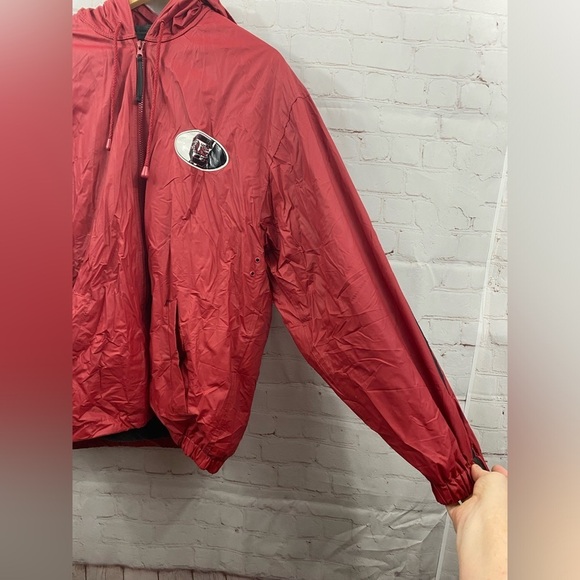 South Carolina Gamecocks Raincoat Mens Size Medium Fleeced Lined Jacket (READ) - Picture 8 of 13